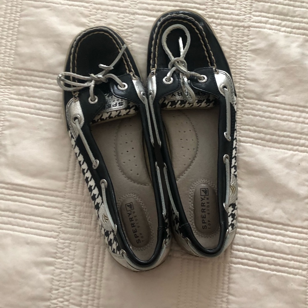 Sperry Houndstooth Boat Shoe